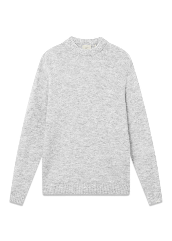 ALPINE KNIT - Light Grey Melange