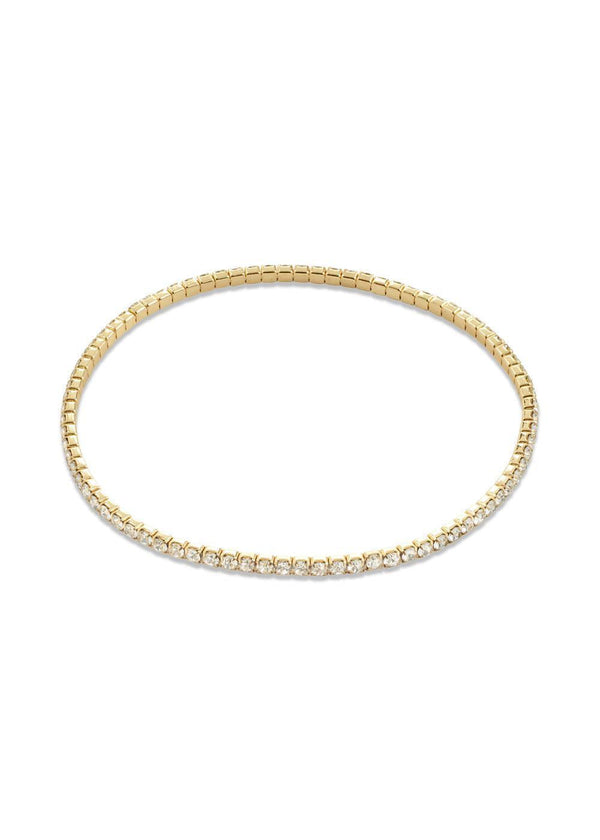 ARASH crystal bracelet gold-plated - Gold Plated-Jewellery-Pilgrim-Butler Loftet
