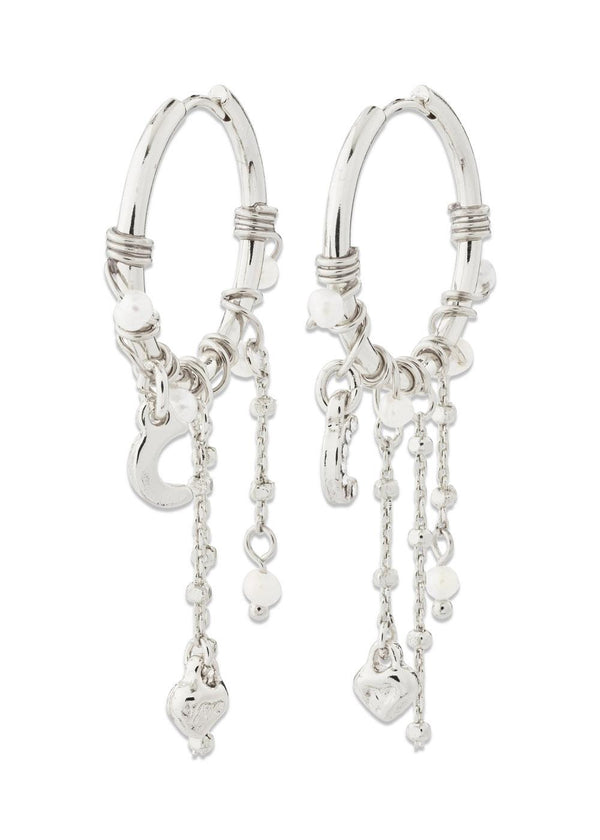 ARLET earrings silver-plated - Silver Plated-Jewellery-Pilgrim-Butler Loftet