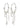 ARLET earrings silver-plated - Silver Plated-Jewellery-Pilgrim-Butler Loftet