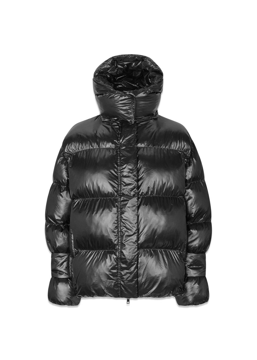 Active Hood Jacket - Black-Outerwear-Oval Square-Butler Loftet