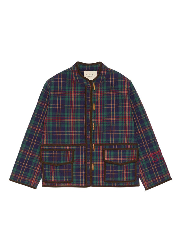 Adriane Jacket - Green Checks-Outerwear-Sissel Edelbo-Butler Loftet