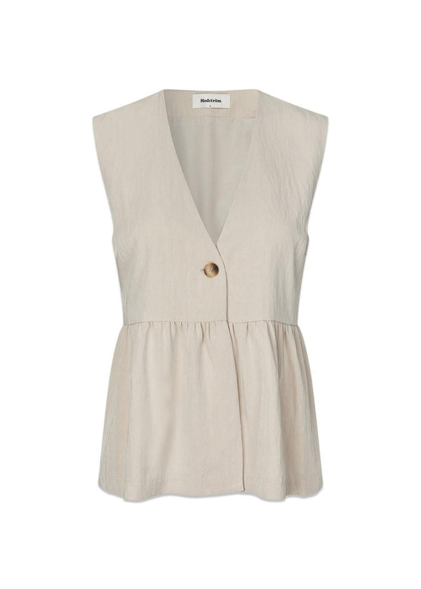 Agnetemd vest - Summer Sand-Top-Modström-Butler Loftet
