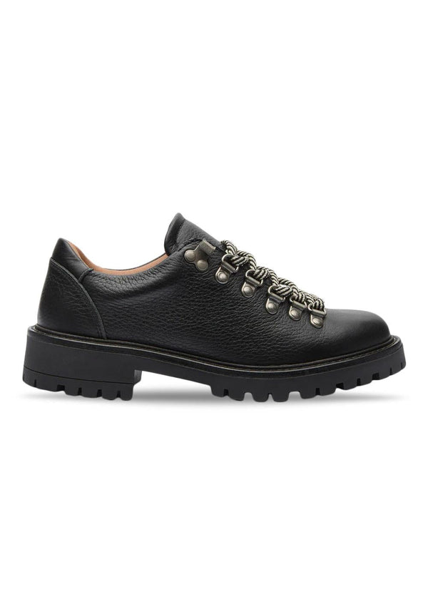 Alba - Black Leather-Shoes-Playboy Footwear-Butler Loftet