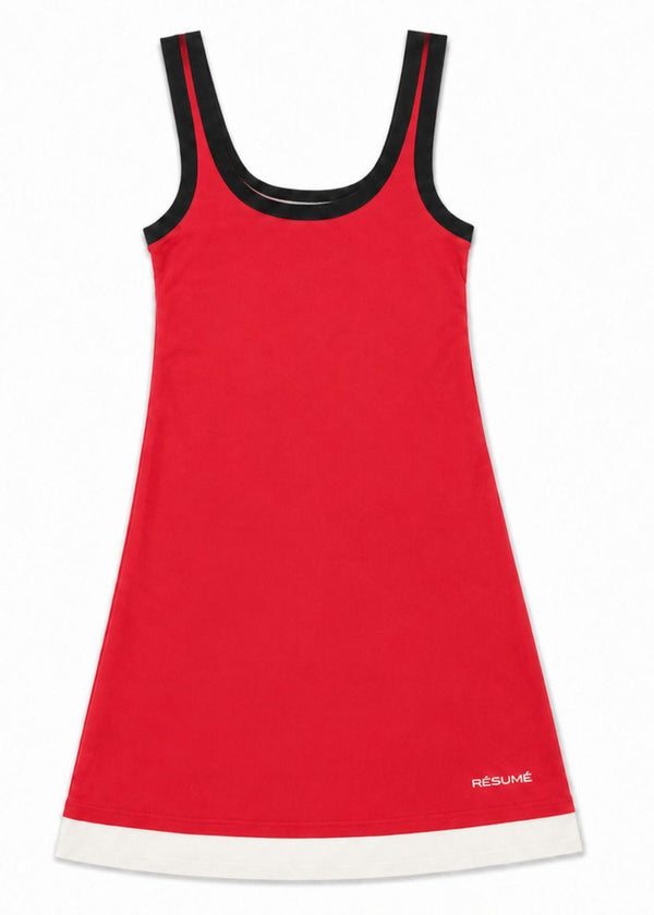 AlbaRS Dress - Multi Red-Dress-RÉSUMÉ-Butler Loftet