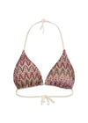 Amber Bel Bikini Top - Dusty Rose