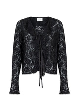 Anika Lace Blouse - Black