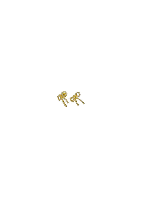 Arco Mini Crystal Studs - Clear/Fg