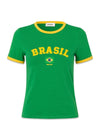Astamd brasil t-shirt - Medium Green-T-shirts-Modström-Butler Loftet