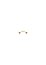 Astra Earsticks size 3 mm - Goldplated