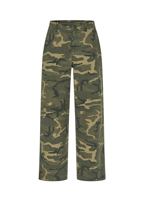 Athenemd Pants - Camo-Pants-Modström-Butler Loftet