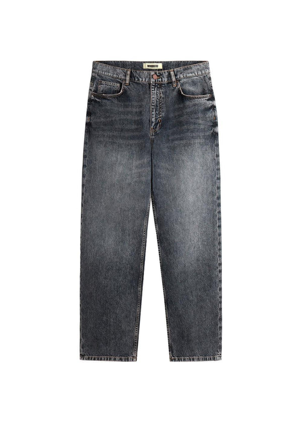 Aya Shadow Jeans - Black-Jeans-Woodbird-Butler Loftet