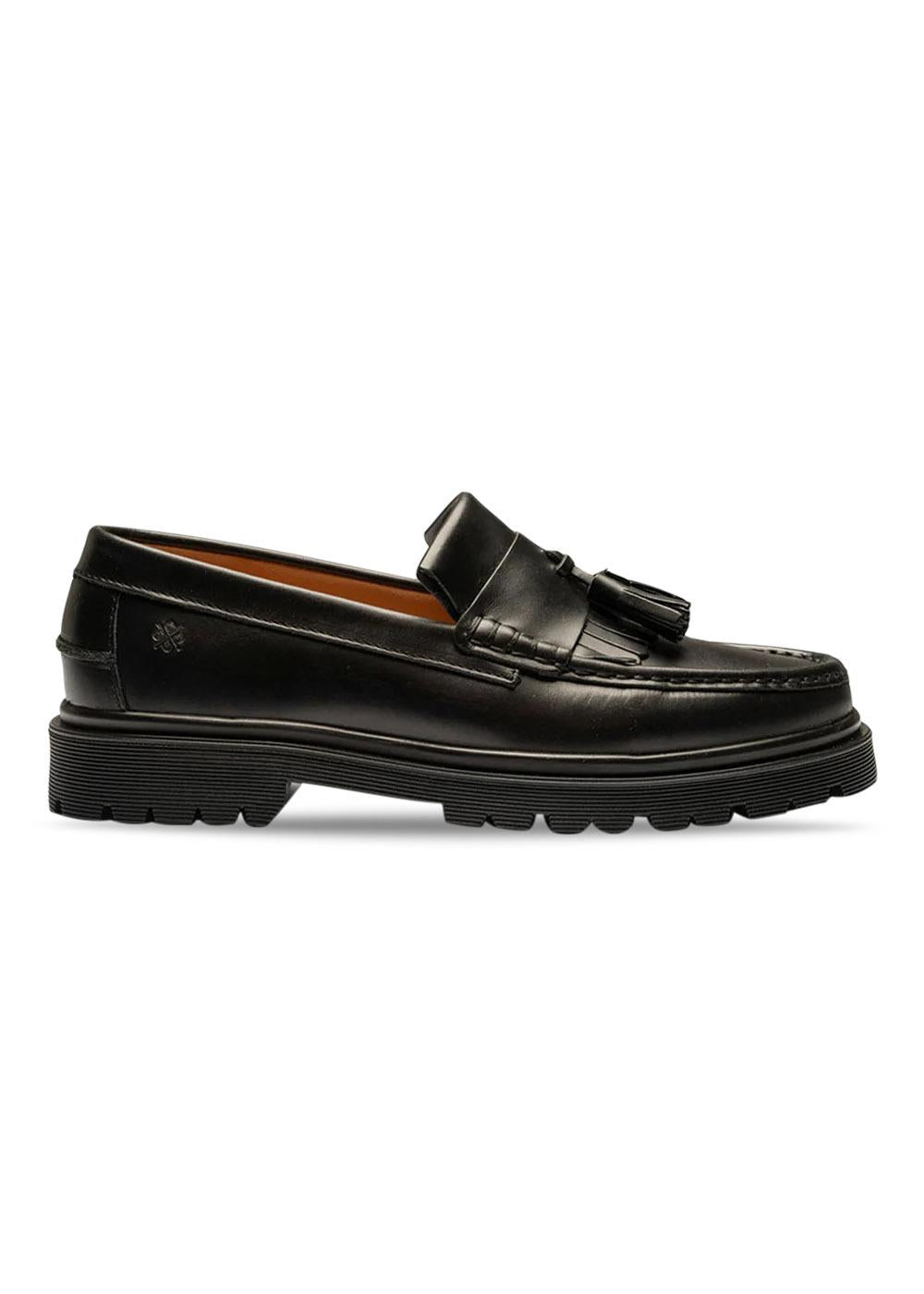 BAKER - Black Leather-Shoes-Playboy Footwear-Butler Loftet