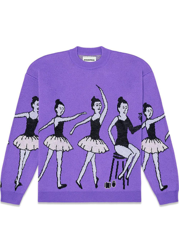 BALLET LILAC JUMPER - Liliac-Knitwear-Pas de Mer-Butler Loftet