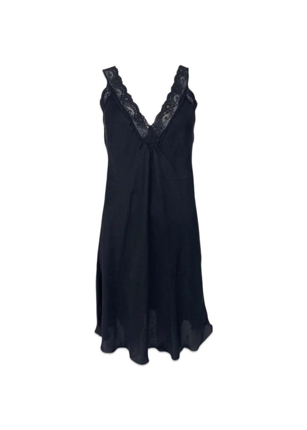 Black Colours BCBEA slip dress VINTAGE DYED - Black. Køb kjoler her.