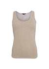 BCFAYE Lurex Top - Nude-Top-Black Colour-Butler Loftet