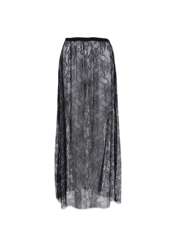 BCFRANKA lace skirt - Black-Skirts-Black Colour-Butler Loftet