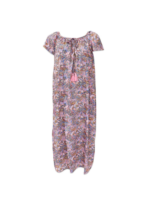 Black Colours BCLUNA Dana midi dress - Blush Tropic. Køb kjoler her.