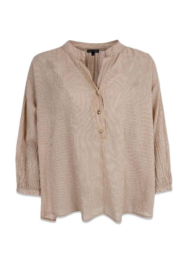 BCOLGA striped blouse - Latte
