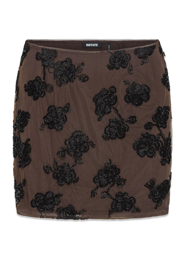BEADED MINI SKIRT - Molé Comb.-Skirts-Rotate-Butler Loftet