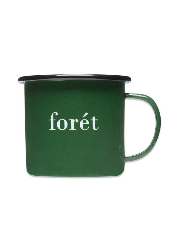 Foréts BEAN ENAMEL MUG - Dark Green. Køb accessories her.