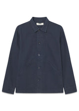 BERRY OVERSHIRT - Navy-Shirts-Forét-Butler Loftet