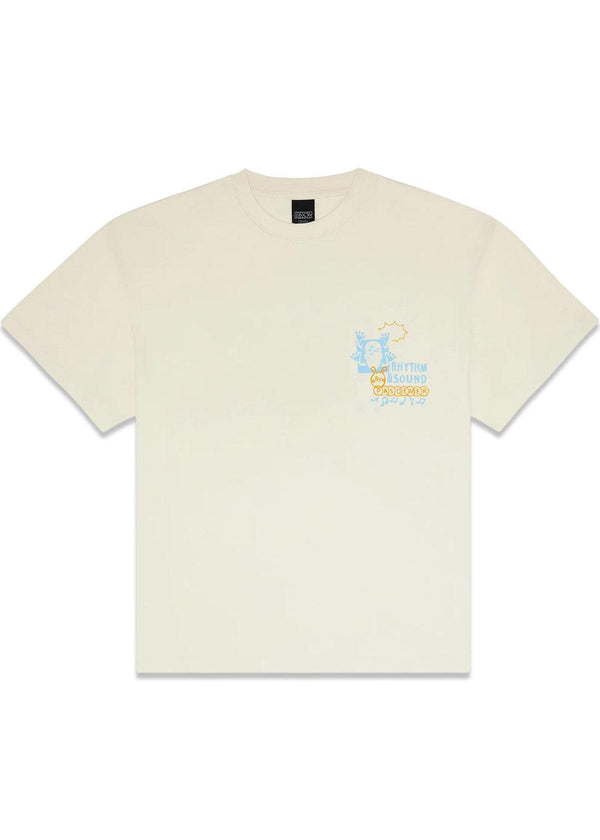 BONGOS TEE - Cream-T-shirts-Pas de Mer-Butler Loftet