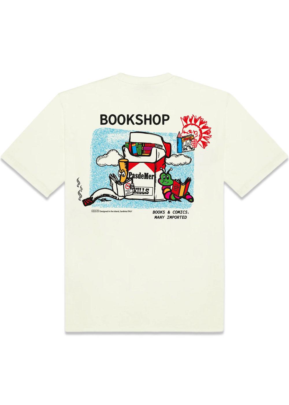 BOOK SHOP TEE - Cream