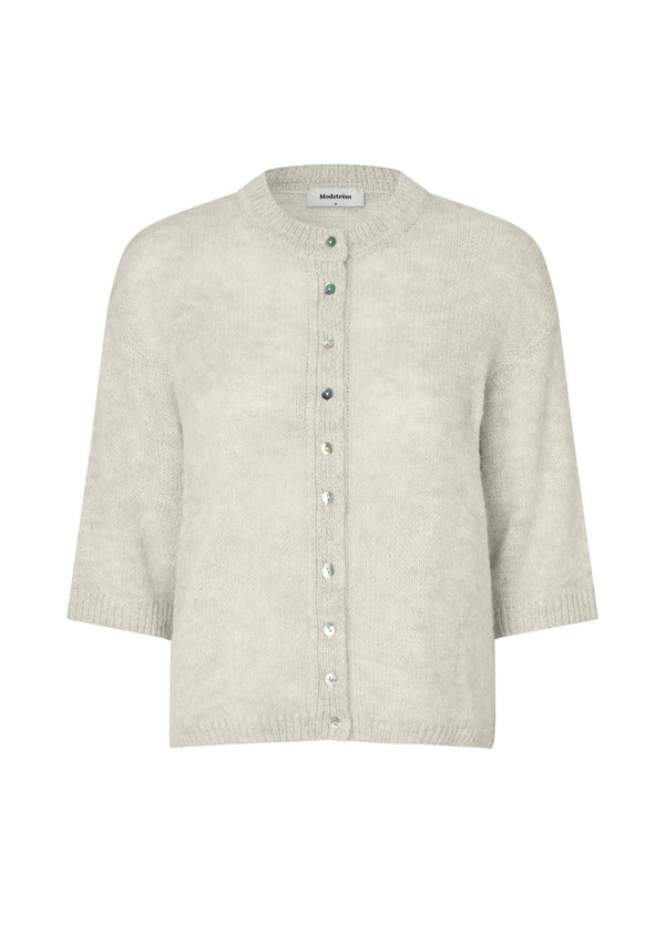 Bailormd cardigan - Moonbeam-Knitwear-Modström-Butler Loftet