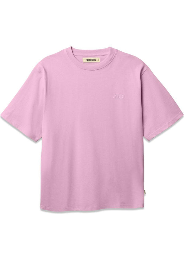 Baine Base tee - Dusty Violet-T-shirts-Woodbird-Butler Loftet
