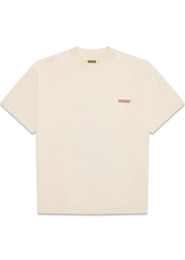 Balo Dude Tee - Off White-T-shirts-Woodbird-Butler Loftet