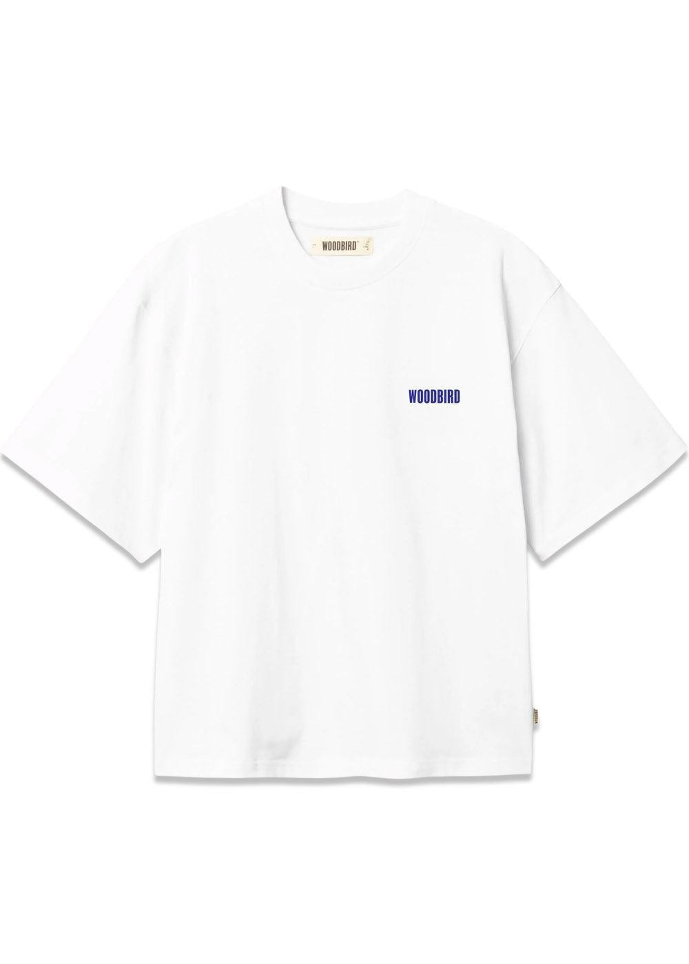Balo Ming Tee - White-T-shirts-Woodbird-Butler Loftet