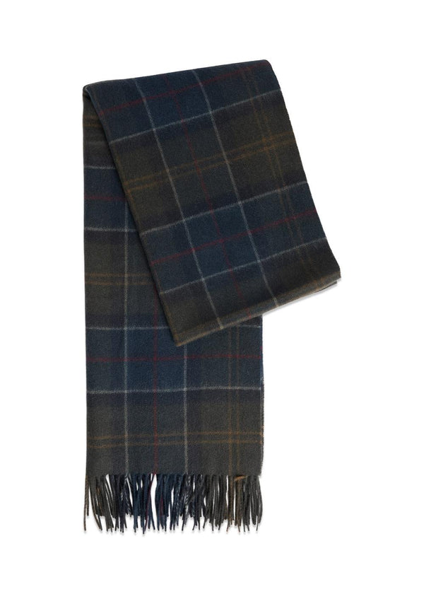 Barbour Braden Tartan Scarf - Shadow Classic Tartan-Scarf-Barbour-Butler Loftet