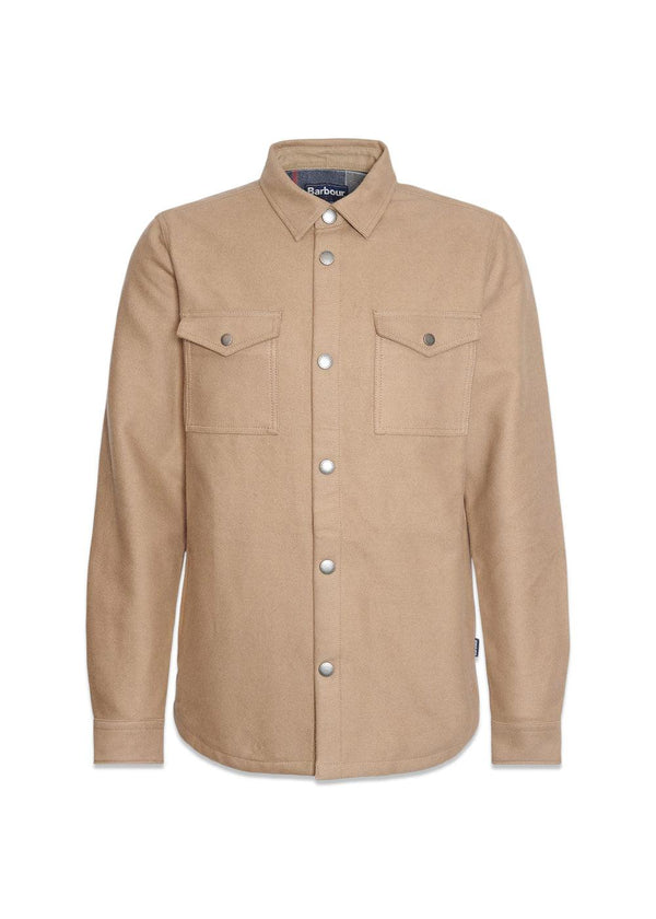 Barbour Carrbridge Overshirt - Military Brown-Outerwear-Barbour-Butler Loftet
