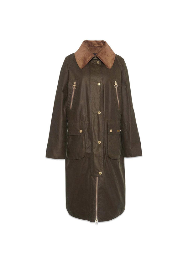 Barbour Ebberston Wax - Beech/Classic-Outerwear-Barbour-Butler Loftet