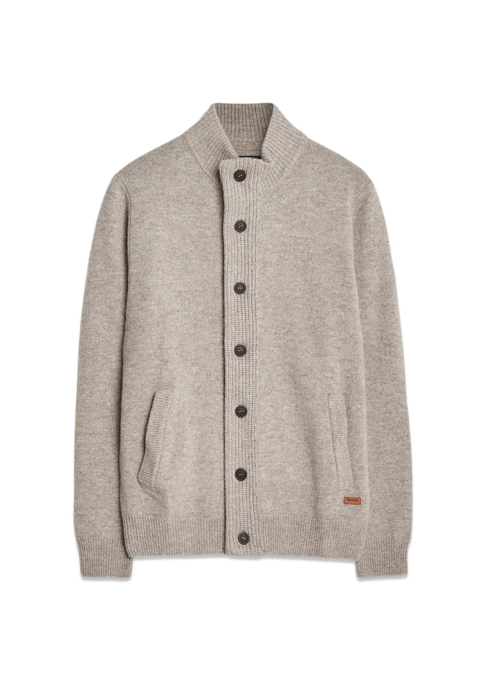 Barbour Essential Patch Zip - New Stone