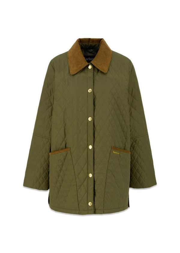 Barbour Goldmire Quilt - Ivy Green /Ancient-Outerwear-Barbour-Butler Loftet