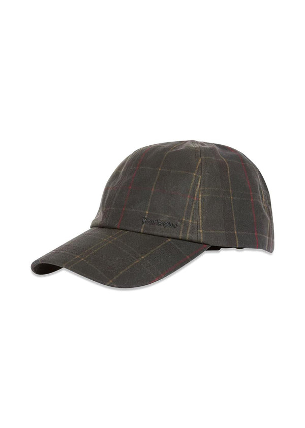 Barbour Haydon Tartan Cap - Dark Classic Tartan-Headwear-Barbour-Butler Loftet