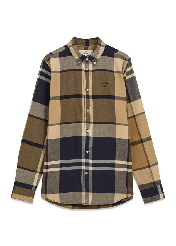 Barbour Iceloch Tailored Tartan Shirt - Birchwood Dress Tartan-Shirts-Barbour-Butler Loftet