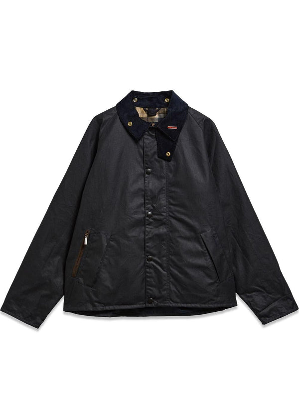 Barbour Icons Transport Wax - Navy-Outerwear-Barbour-Butler Loftet
