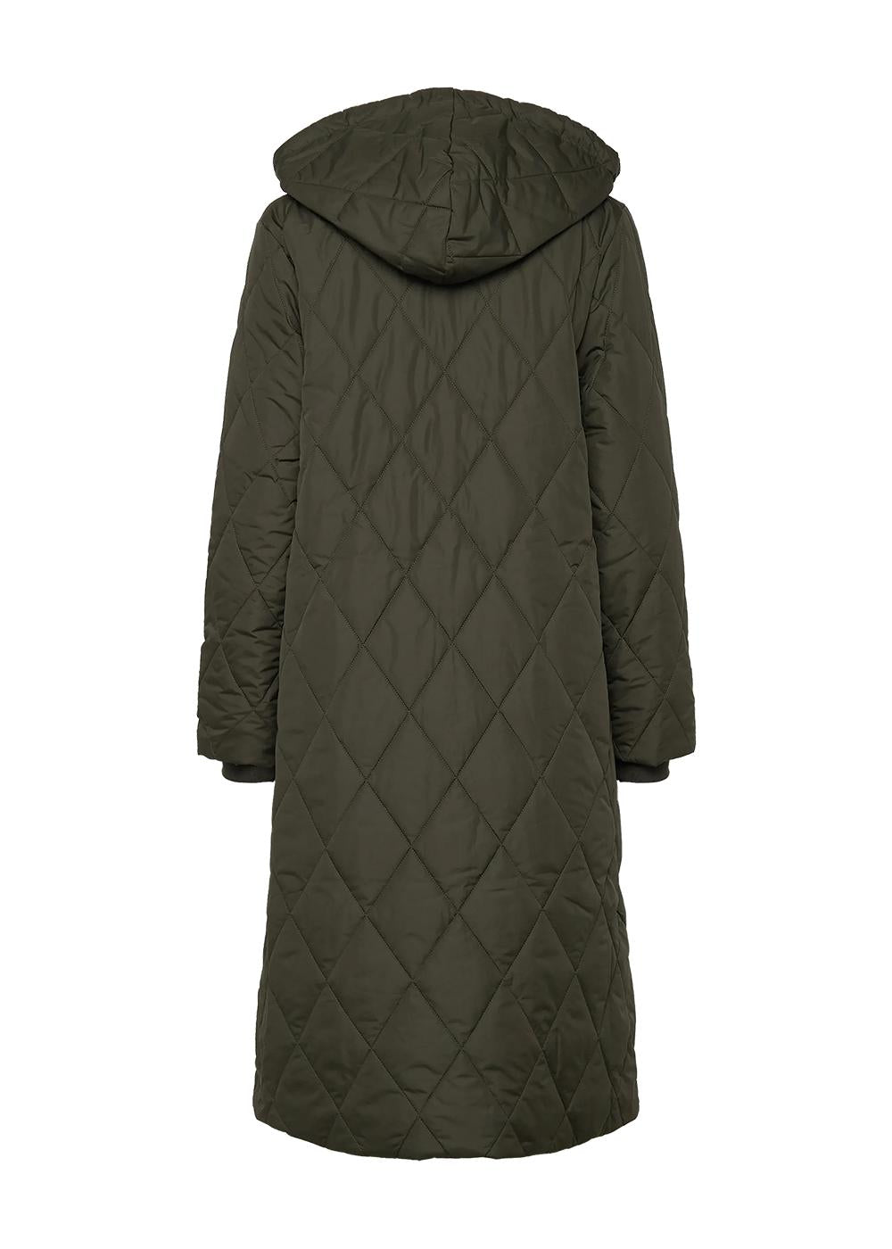 Barbour Meredith Quilted Jacket - Olive/Ancient Tartan-Outerwear-Barbour-Butler Loftet