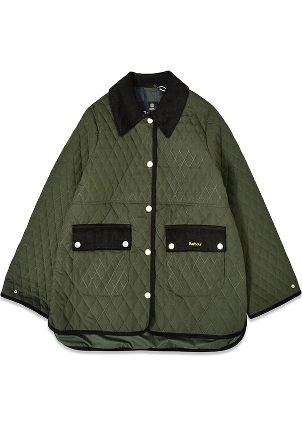 Barbour Whickham Quilted Jacket - Olive/Shadow Classic-Outerwear-Barbour-Butler Loftet