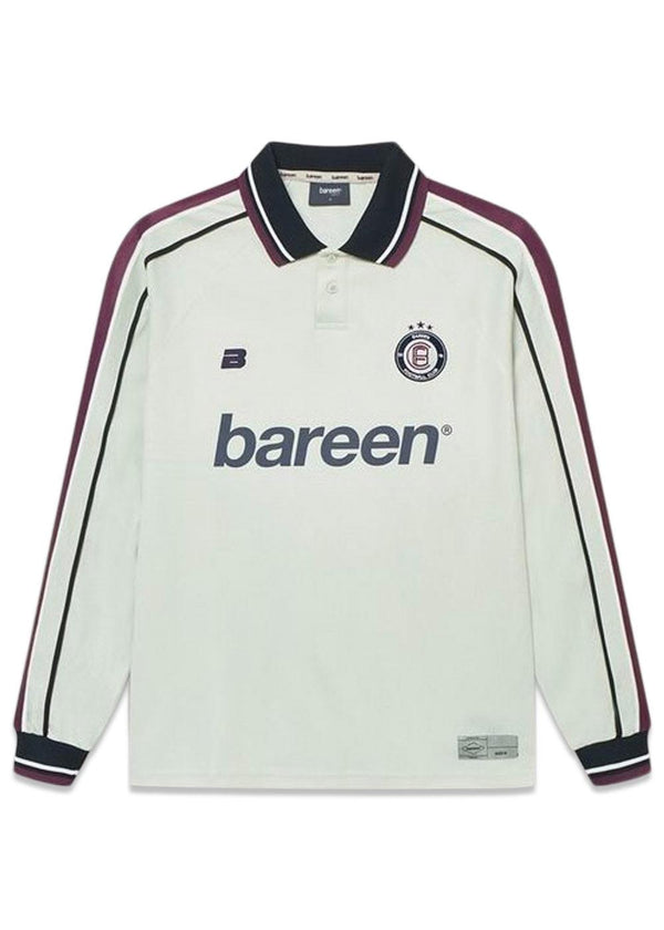 Bareen Football Away Jersey - Long Sleeve - Sandstorm-T-shirts-Bareen-Butler Loftet