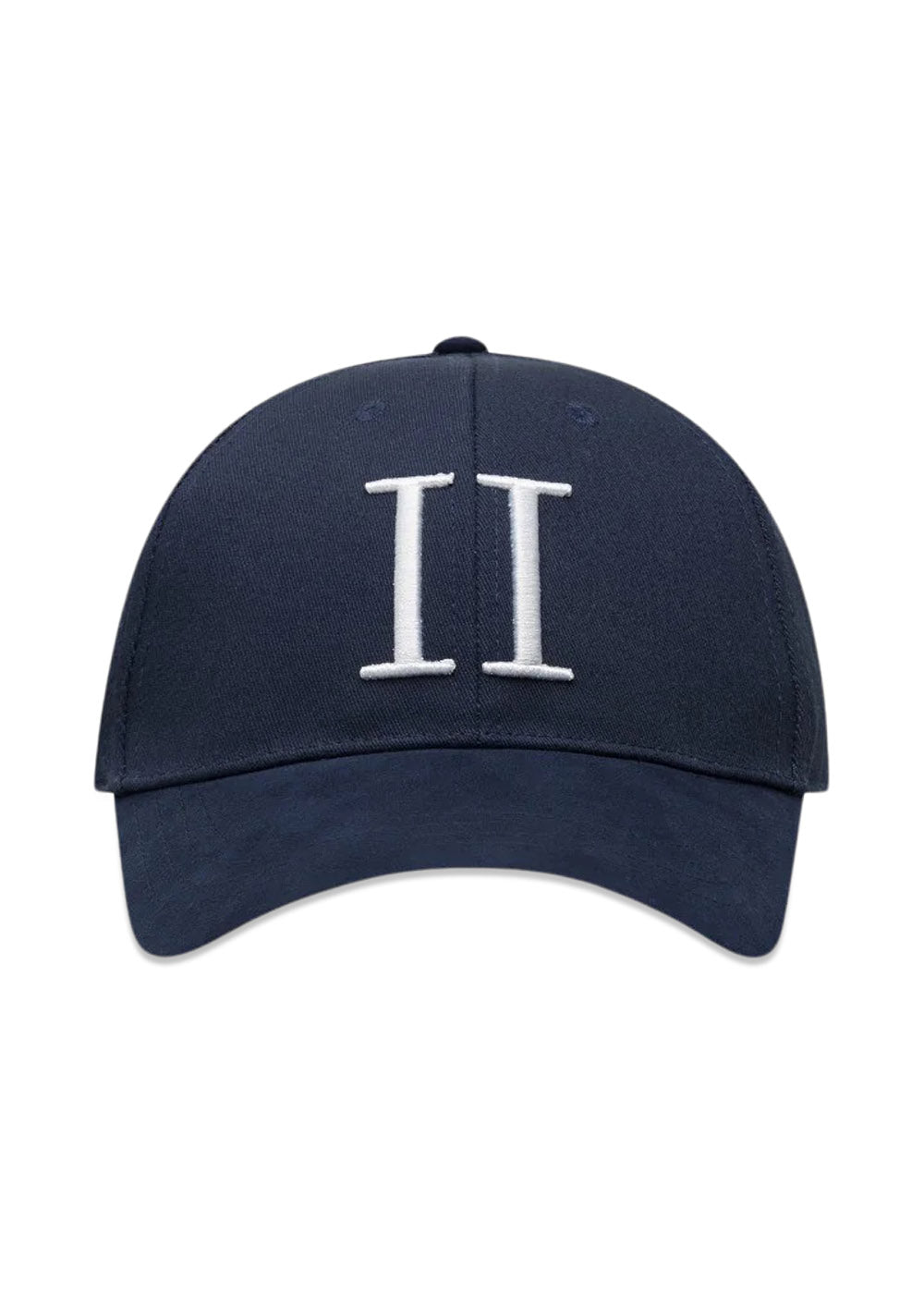 Baseball Cap Suede II - Dark Navy/White