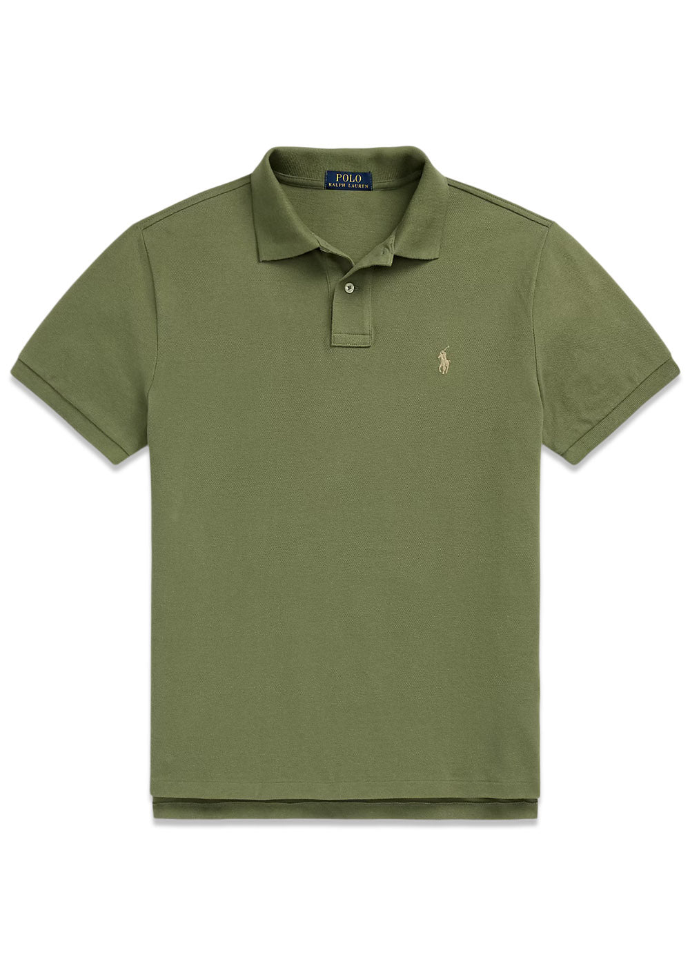 Basic Mesh Polo - Dust Green-T-shirts-Ralph Lauren-Butler Loftet