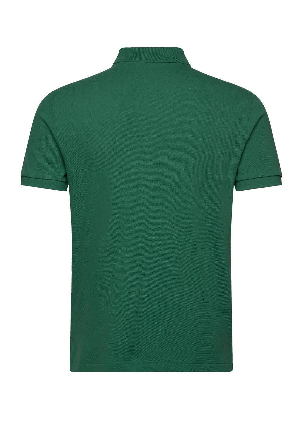 Basic Mesh Polo - Green-T-shirts-Ralph Lauren-Butler Loftet