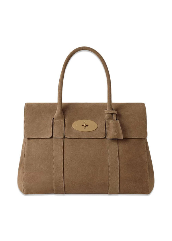 Bayswater Suede - Salcombe Sand-Bags-Mulberry-Butler Loftet