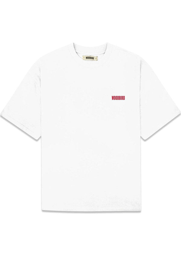 Beam Sushi Tee - White-T-shirts-Woodbird-Butler Loftet