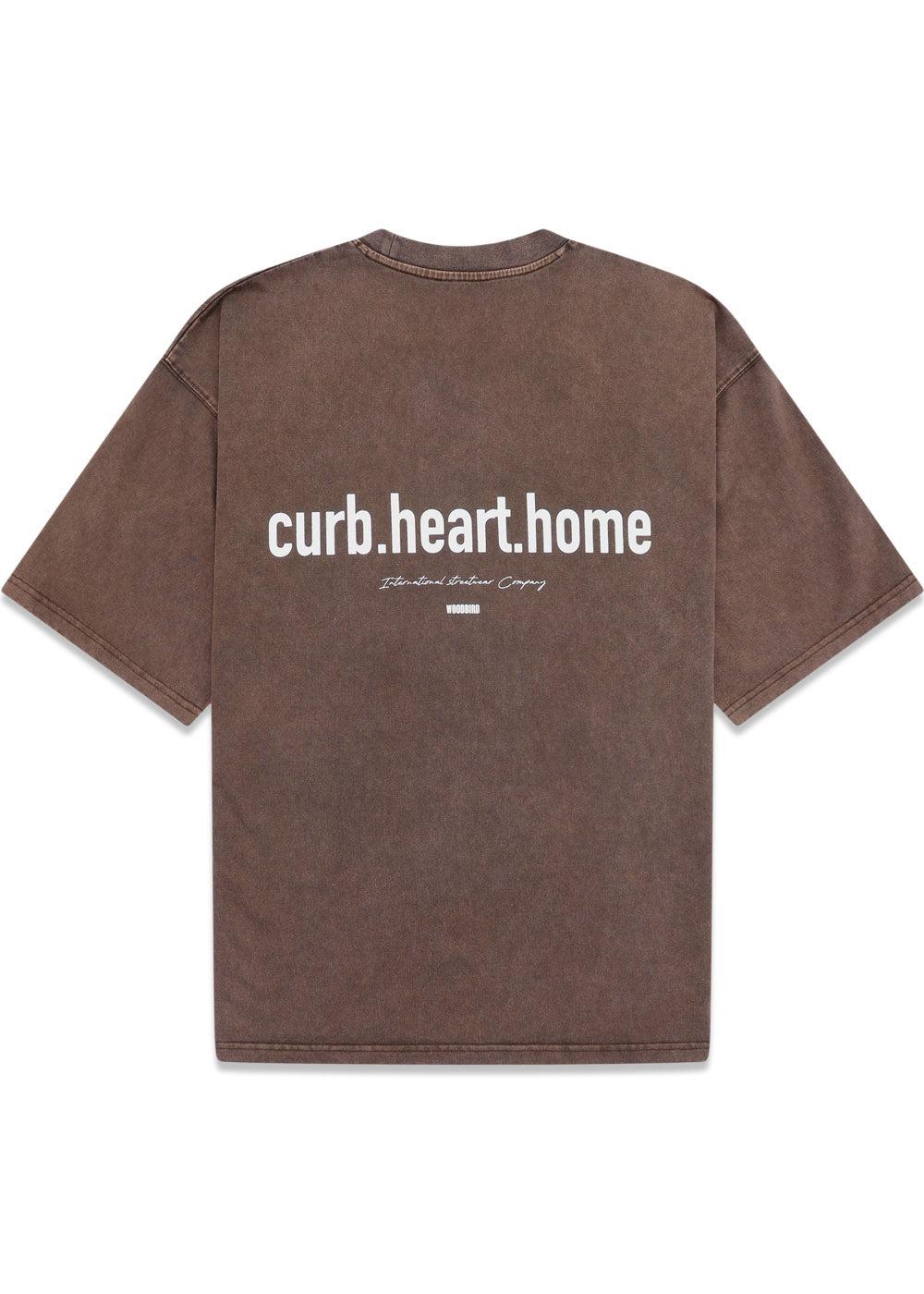 Beam Washed Home Tee - Brown