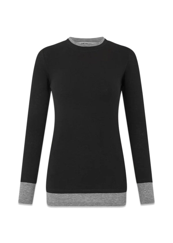 Bibi blouse - Black-Blouses-Oval Square-Butler Loftet